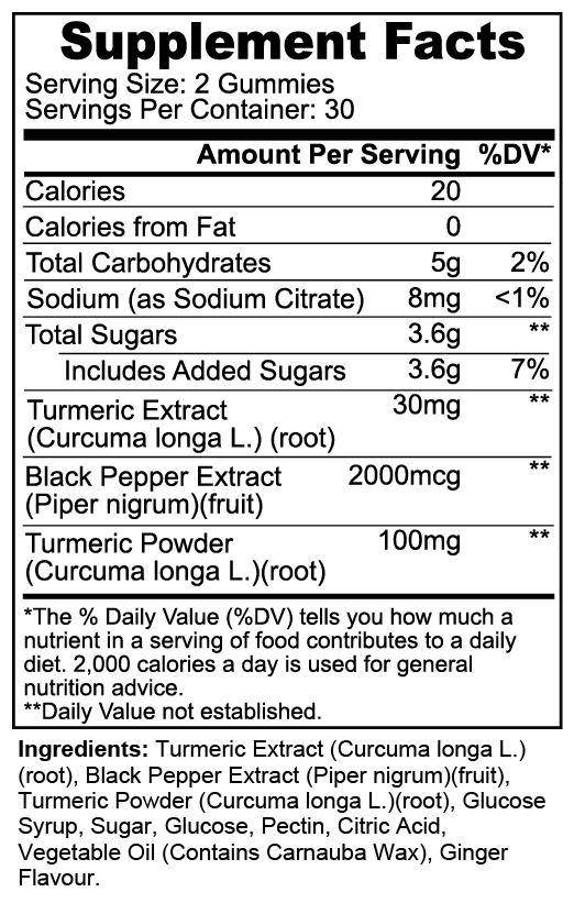 TCG1 - Turmeric Gummies